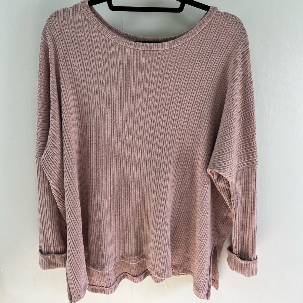 Carly Jean Los Angeles blush Evelyn top